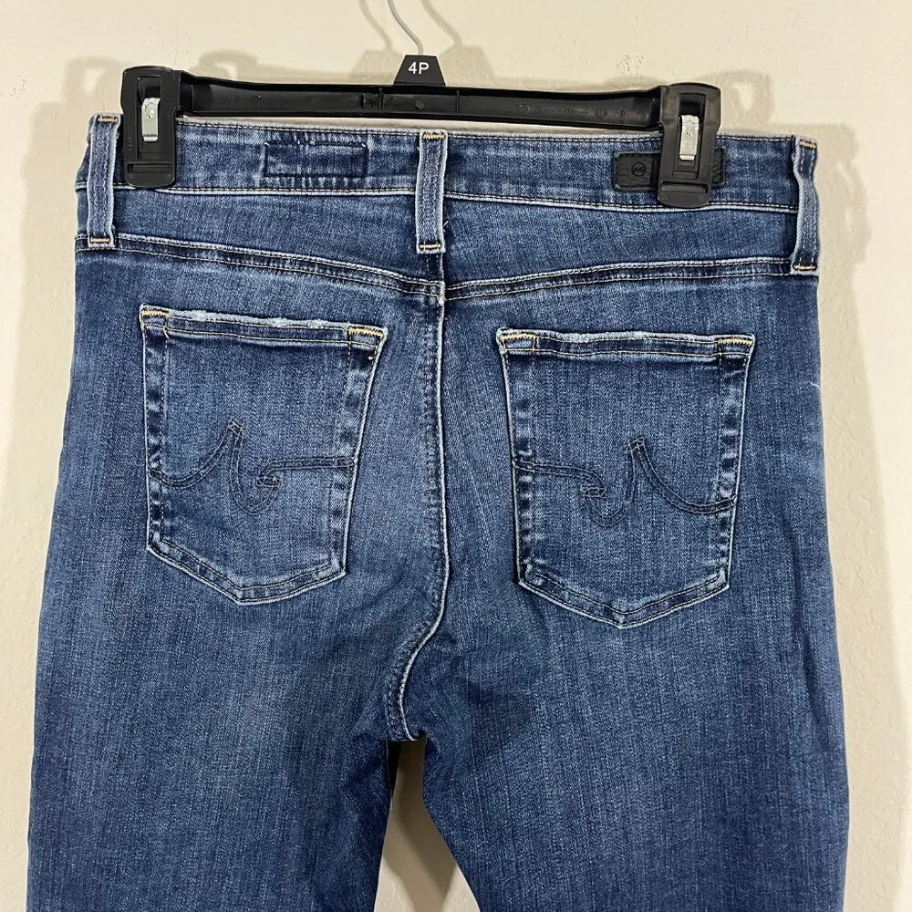 Adriano Goldschmeid Farrah Ankle Dark Wash Skinny Jeans Size 29 Style PW33418 - Picture 11 of 12